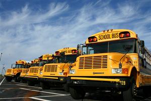 School Bus Lot